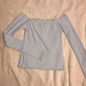 Hollister Off The Shoulder Long Sleeve